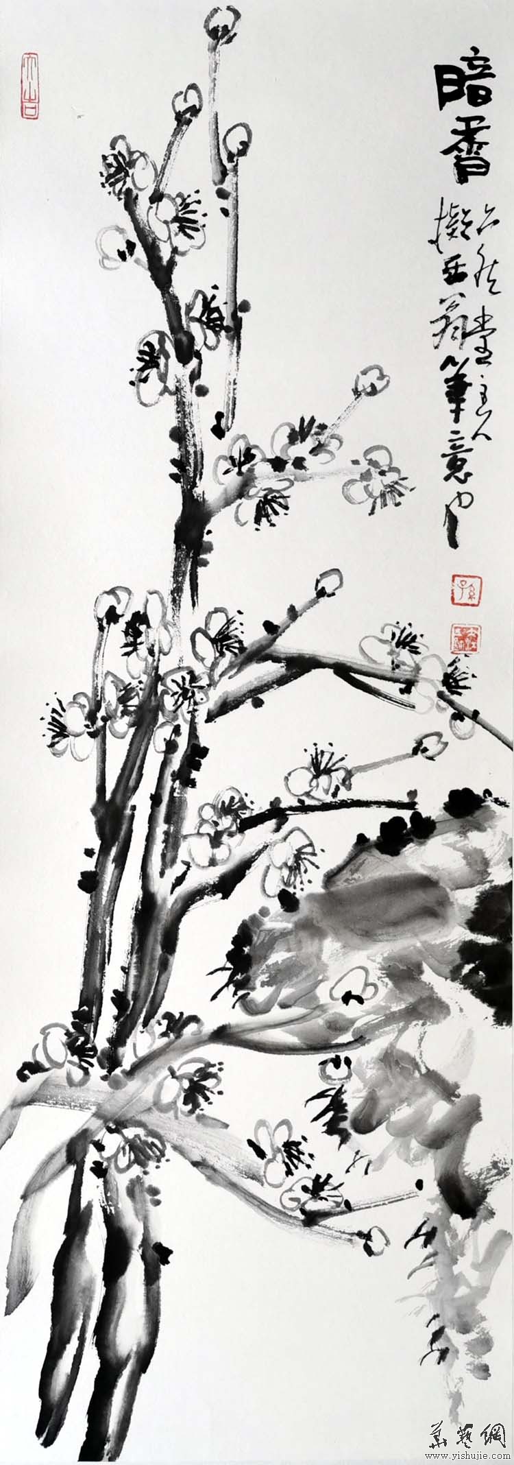 孙大江花鸟画欣赏