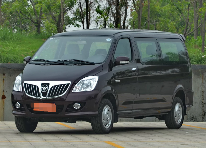 福田汽车-蒙派克e,回头率相当的高,气场非常足!