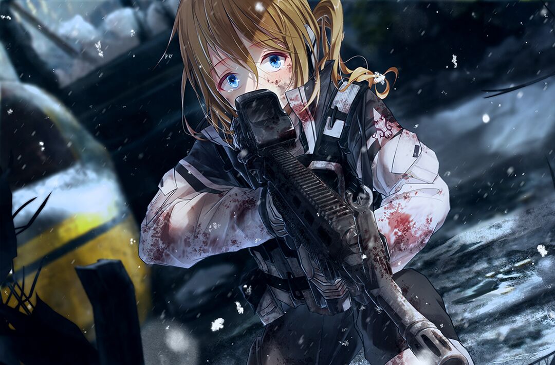 「动漫武器娘图集」当武器和萌妹组合在一起——兵娘原来也有种美