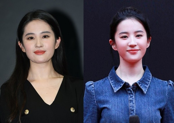 刘亦菲瘦回仙女,最不一样的是"下颌线"