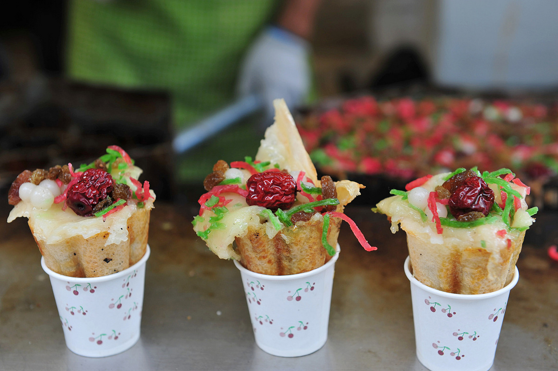 上海特色美食梅花糕绝对令人赞叹!