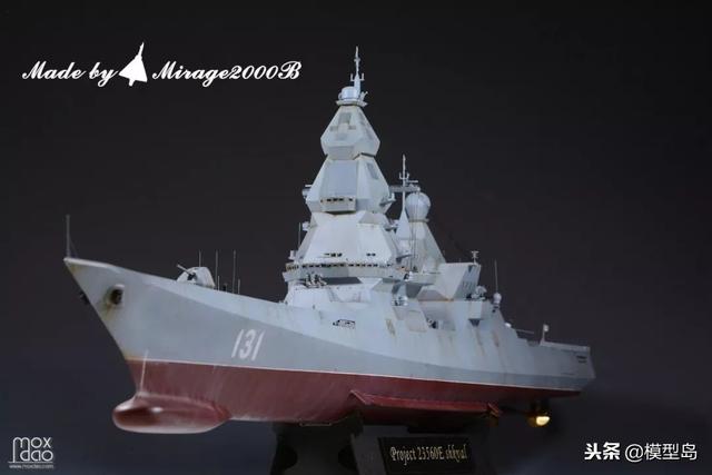 1/350暴风级万吨驱逐舰|模型作品