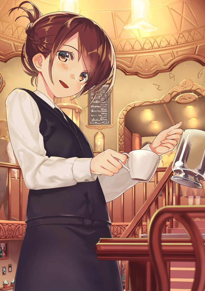 pixiv美图:欢迎光临,女侍者特辑