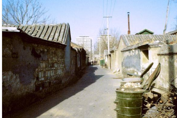 老照片:80年代末北京胡同裡的市井生活