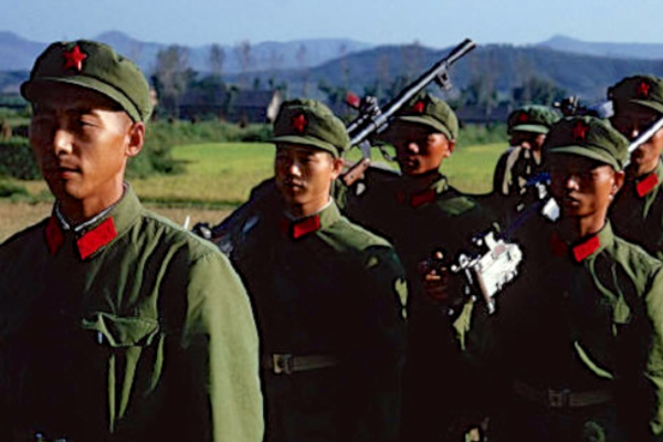 老照片:解放军帅气的65式系列军服