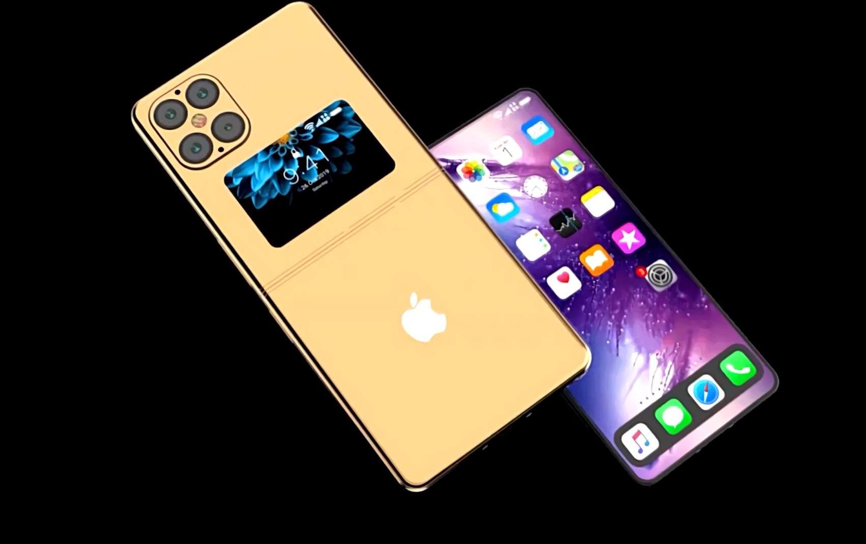 iphone 12折叠屏会怎么样?now就长这样,美翻了但mate x难受了