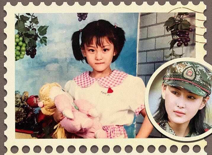 张馨予童年照片曝光,何捷忍不住夸赞老婆:从小就是美人胚子