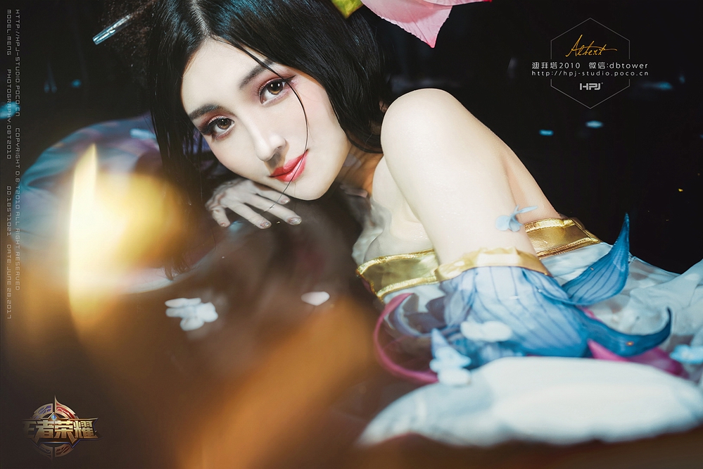 摄影cosplay:还原度百分之百,王者荣耀之貂蝉!