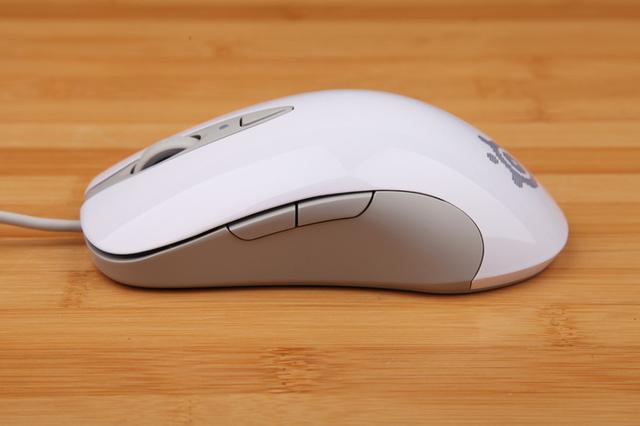 经典回归!赛睿sensei raw optical霜冻之蓝鼠标评测