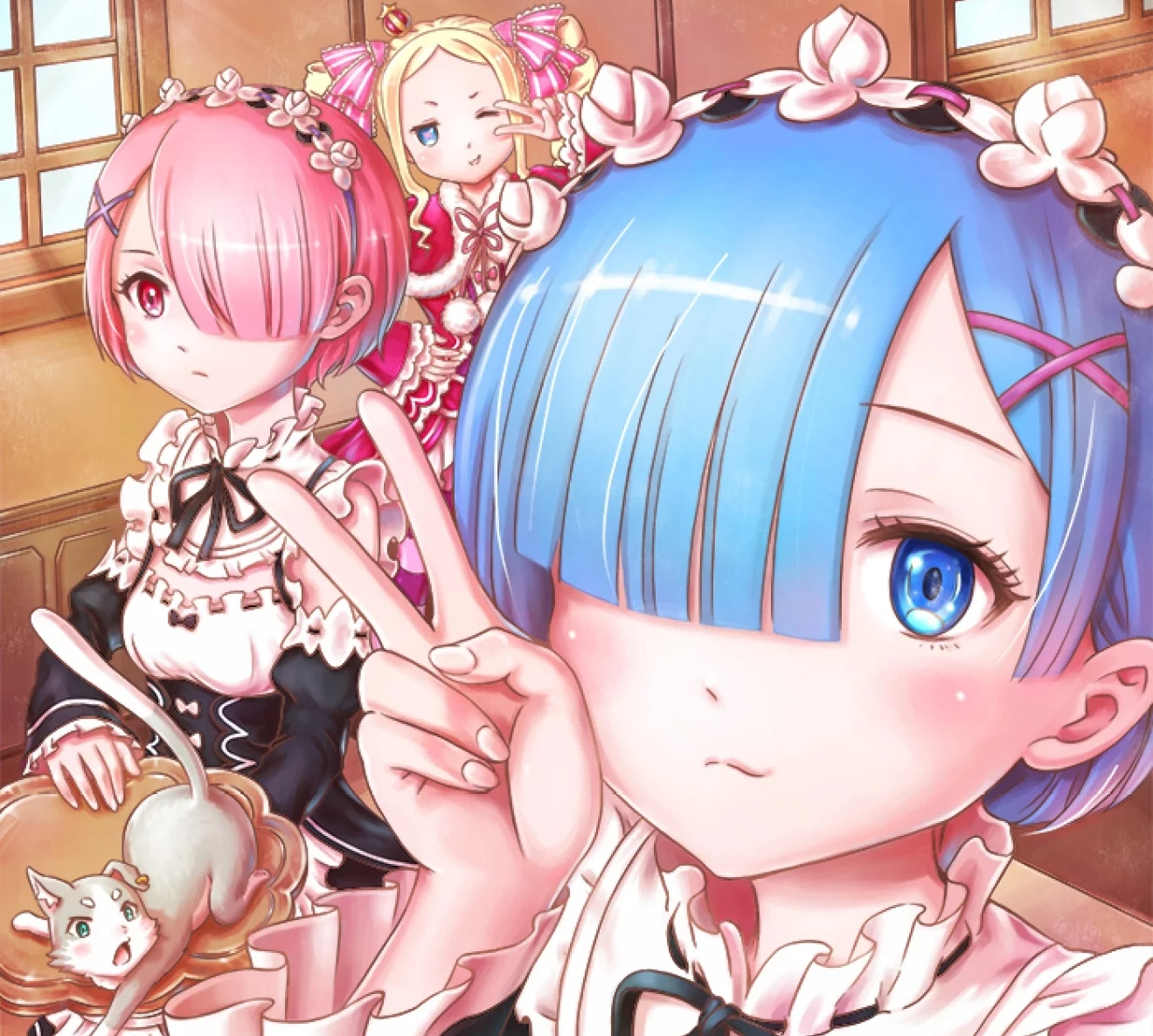 拉姆和蕾姆2 转载自百家号作者:小宇话游戏