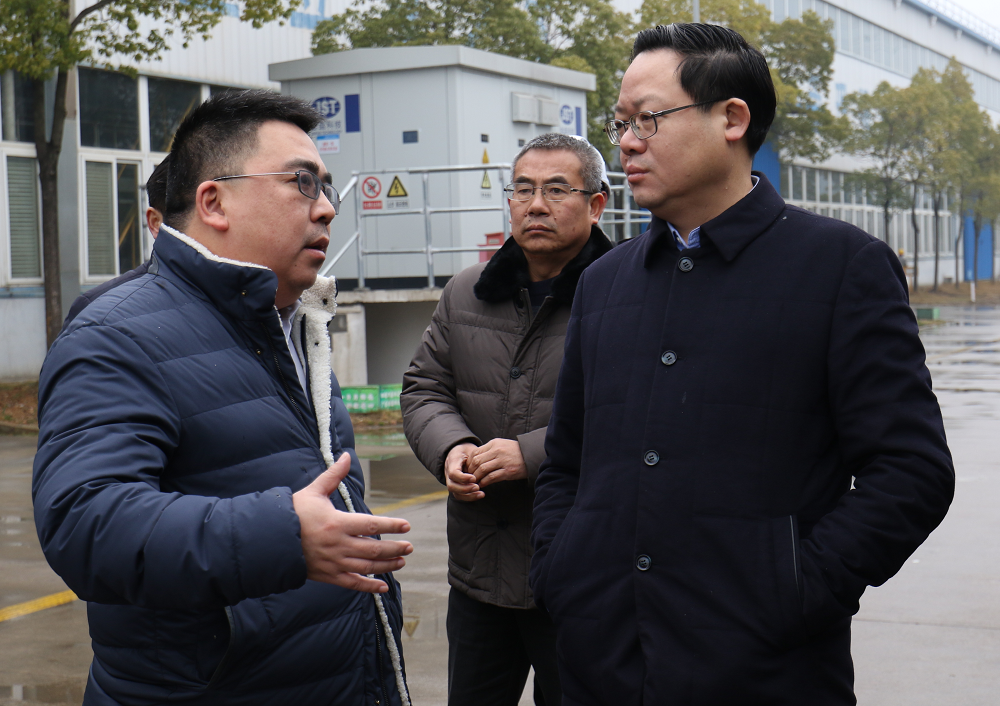 京山市委书记刘启华调研工业"开门红"工作和企业复工情况