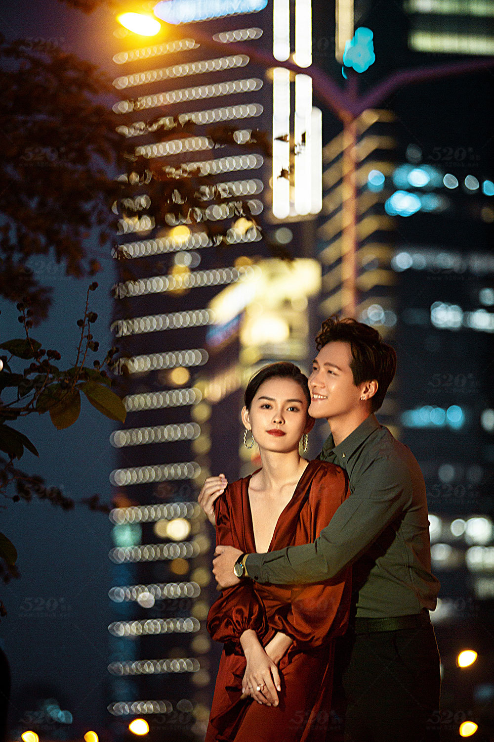 深圳520婚纱摄影|个性街拍系列·城市恋人