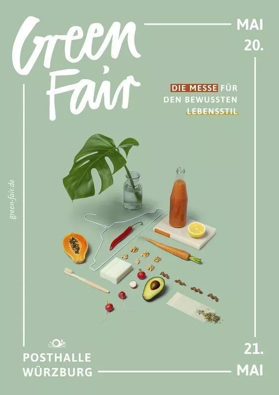 清新创意海报版式设计参考!不可多得的设计案例欣赏!