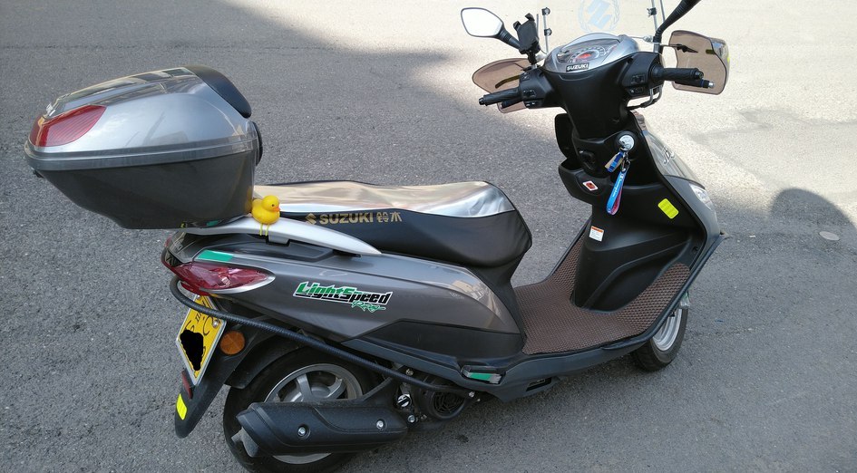 铃木uu125用车感受,居家神器,准备摩旅一趟,喜欢摩旅的指点下