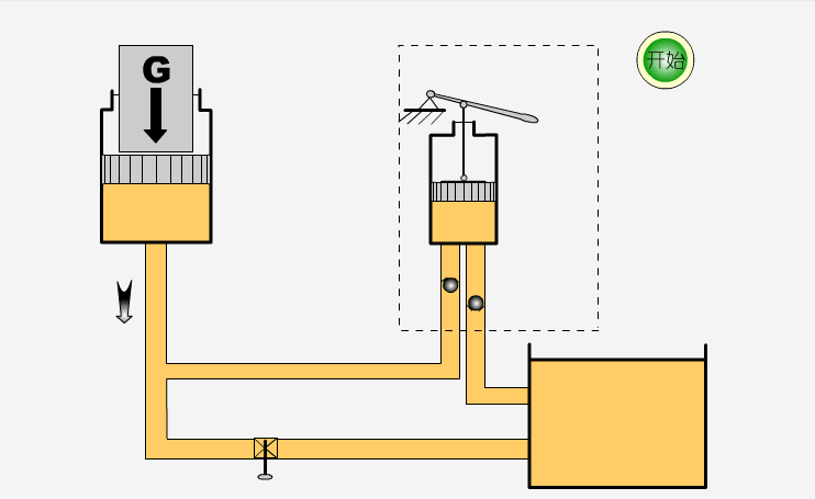 水压机的工作原理图片