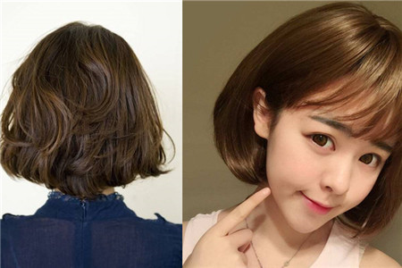 深棕色头发图片女生 时髦的人都在染这个颜色