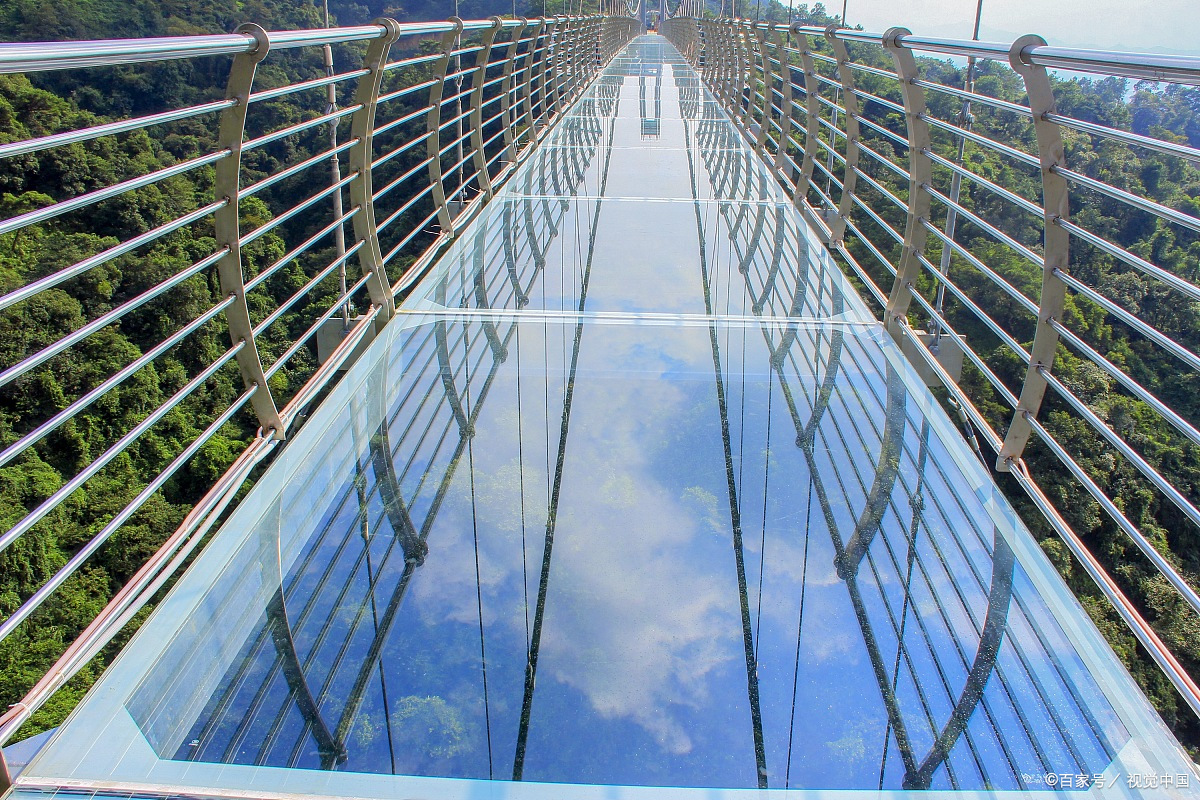 景洪大佛寺玻璃桥图片