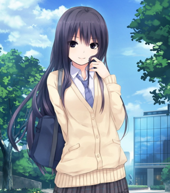 二次元动漫美图:校园风系列,人见人爱,花见花开的可爱女生!