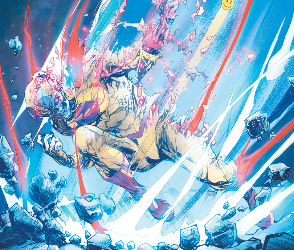 逆闪电自己有毒,但是他每次凉凉之后都会神秘的复活, 堪称dc漫画中的