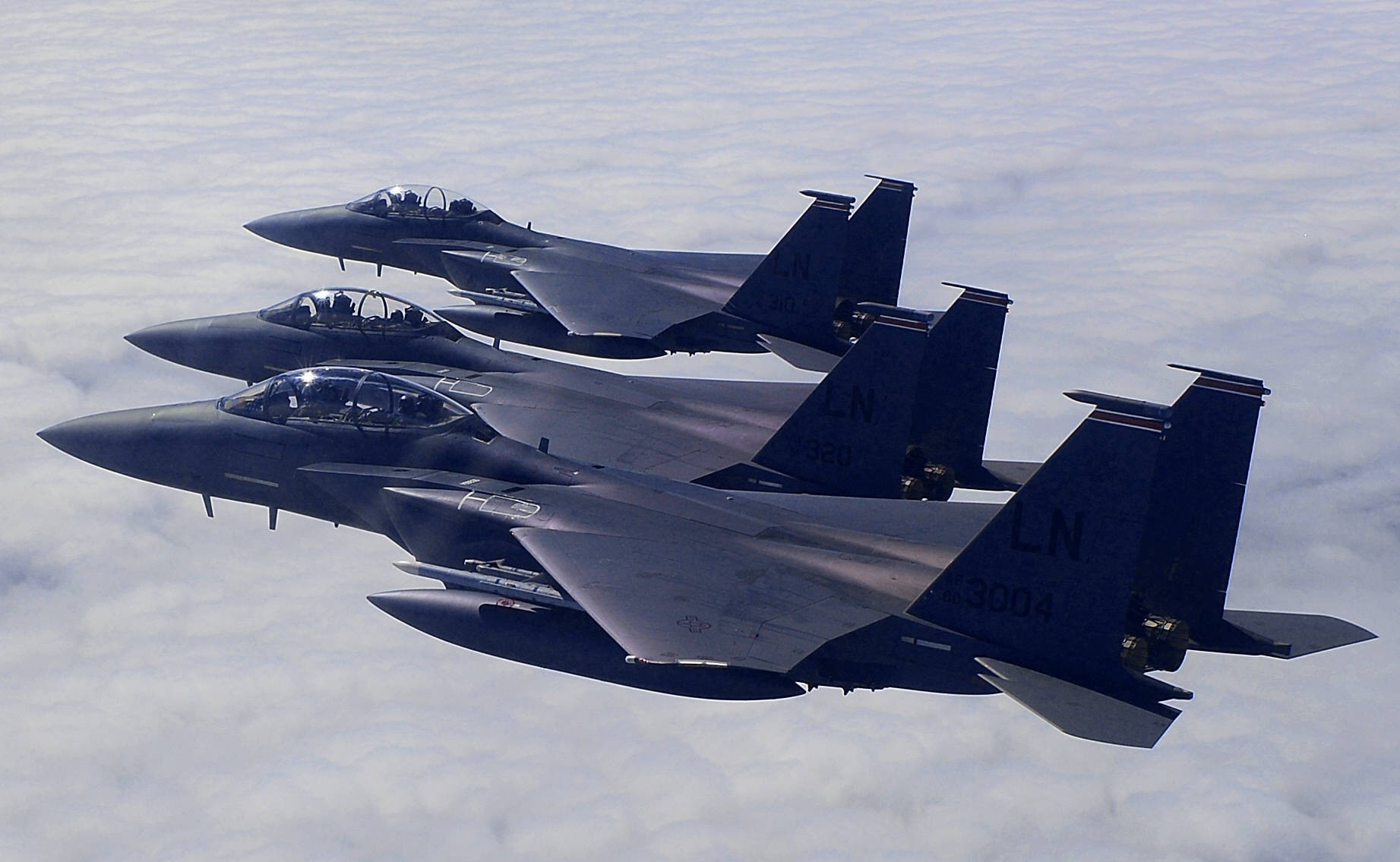 美国空军f-15战斗机