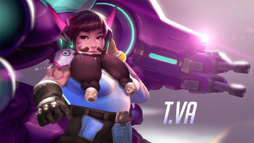 守望先锋:d.va"托比昂"化.