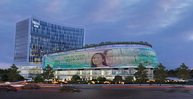 与可持续创新的设计理念,为珀莱雅大厦赋予了极具动感的流线型外观,以