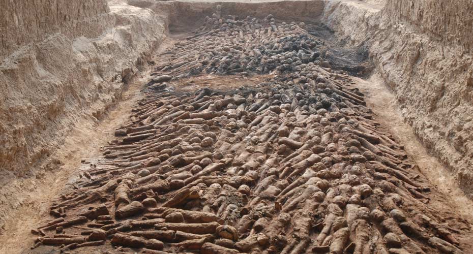 陕西发现一座古墓,墓室内尸骨遍地,专家:盗墓贼栽了!