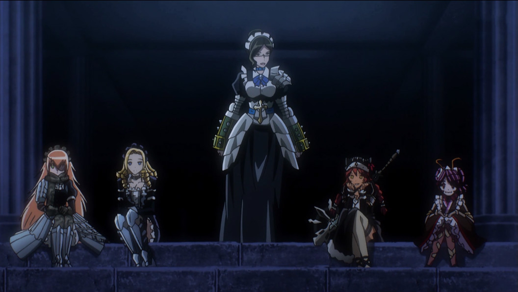 《overlord》第7集:战斗女仆变身吃瓜群众,恐怖公登场!