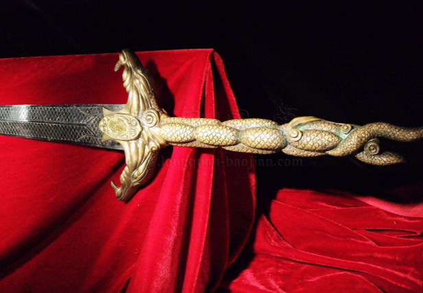 历史上,到底有没有"金蛇剑"?汤汝平:全国只有一把!