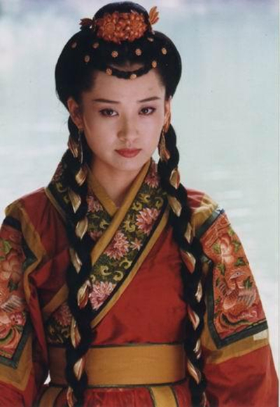 许晴在《笑傲江湖》中饰演的任盈盈,有没有惊艳到你!