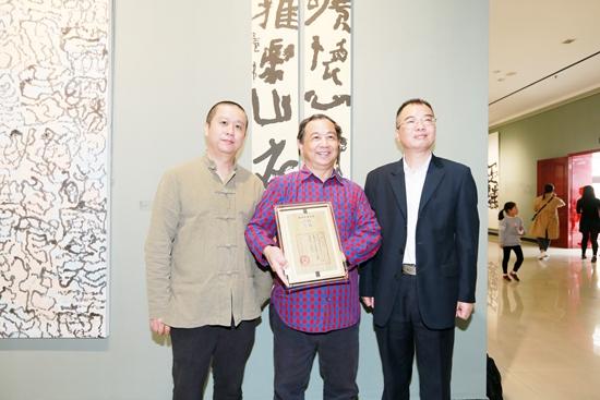 线·曾翔作品展在齐白石纪念馆互动启幕