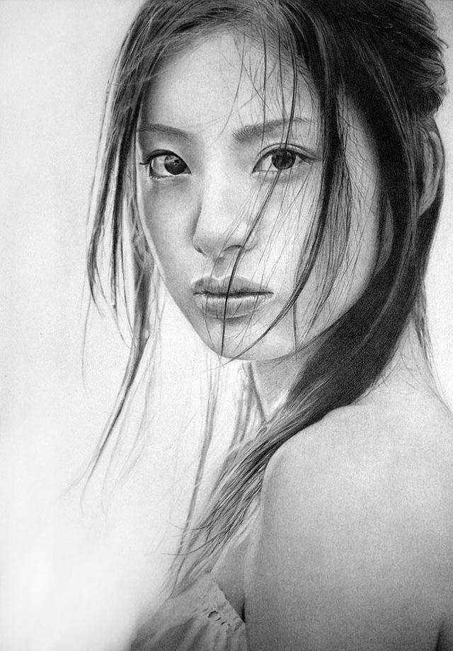 科学学习素描的方法,唯美女人体素描画,世界最美的人体素描欣赏