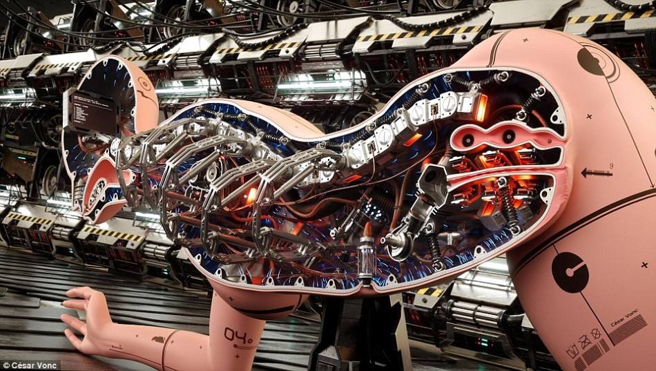 日本美女机器人问世,外形逼真内部可加温,网友:到底哪里逼真?