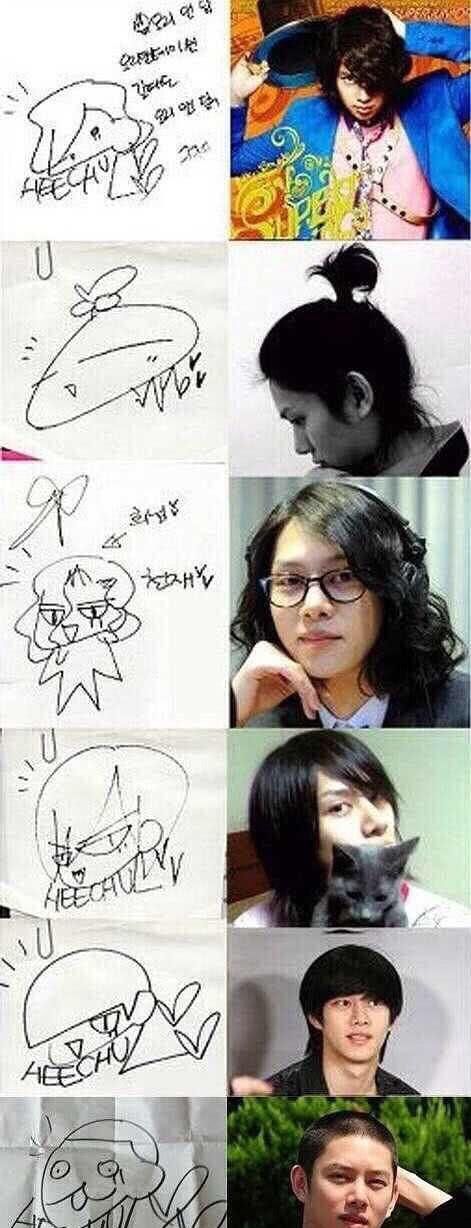 有种宝藏男孩叫金希澈,看清他签名的方式,原谅我没见过世面