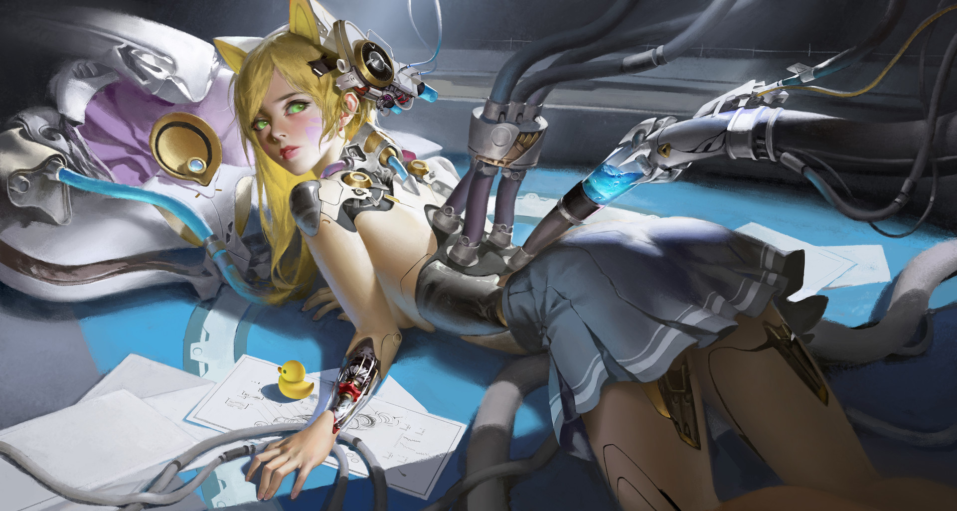 画风扎实人物美型的一组高质量人物插画!动漫迷们快来一饱眼福吧