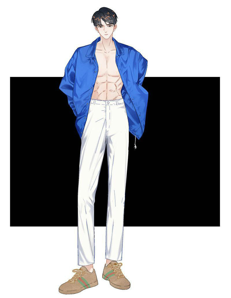 男生人物绘画,身高腿长的小哥哥,你喜欢吗?