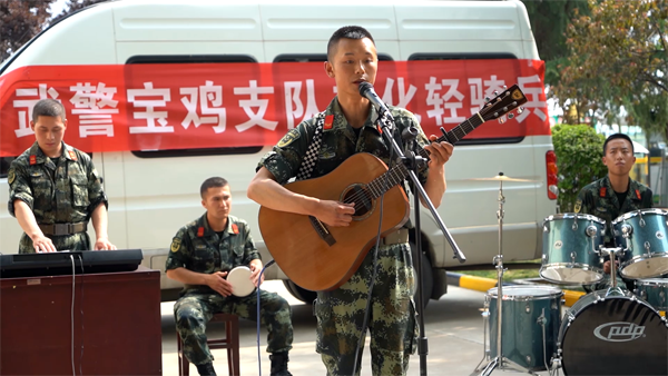 武警宝鸡支队图片