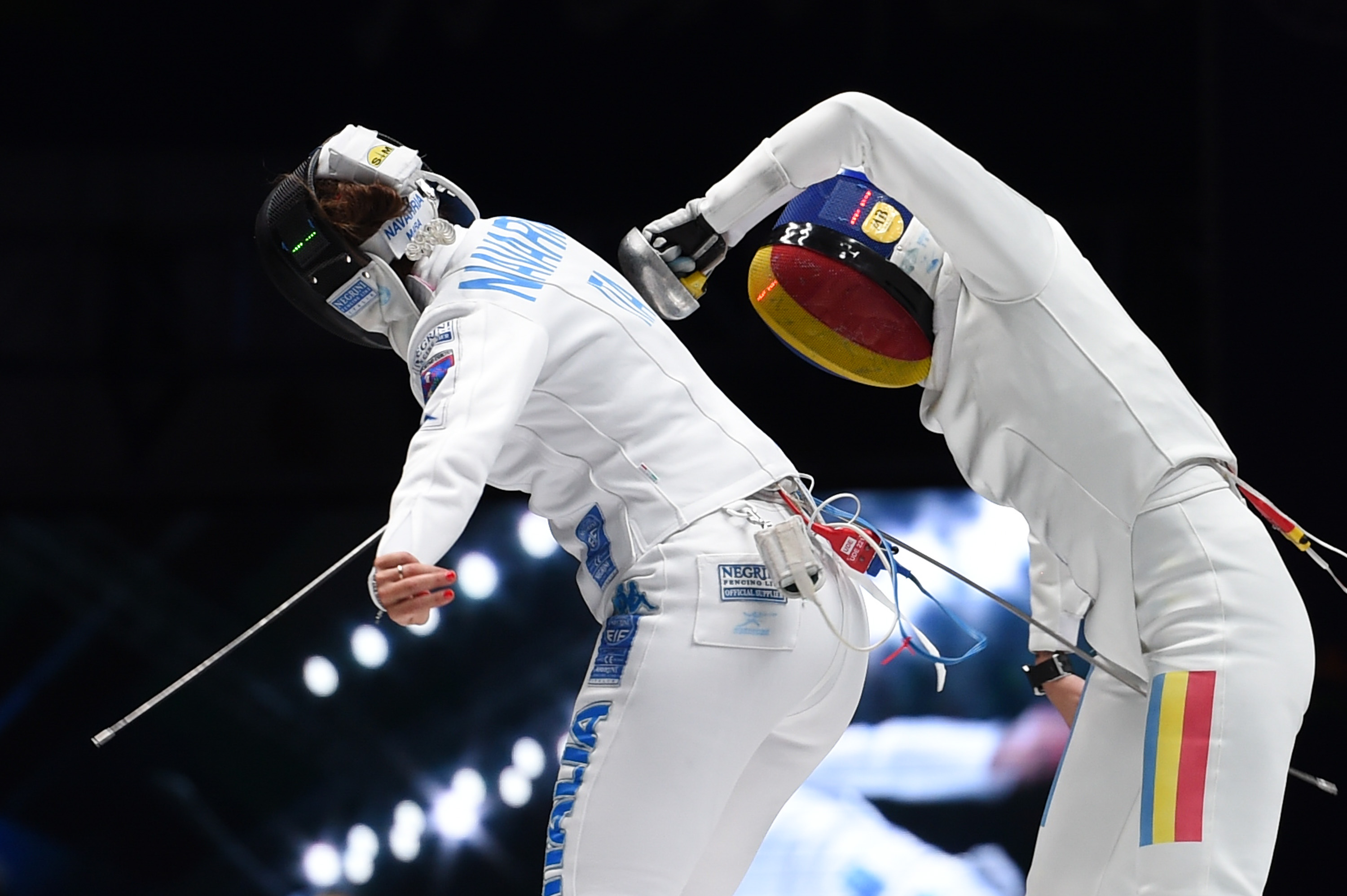 击剑——世界击剑锦标赛:意大利选手纳瓦利亚夺冠(12)