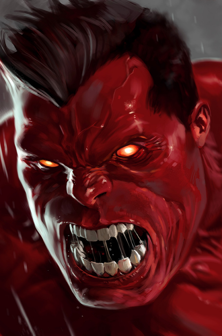 漫威漫画:红浩克是怎么产生的,他和绿巨人谁比较强