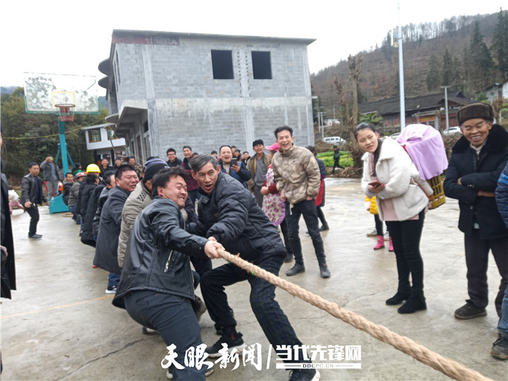 「新春走基层」沿河黄土镇:开展春节群众性文化活动 干群连心颂党恩