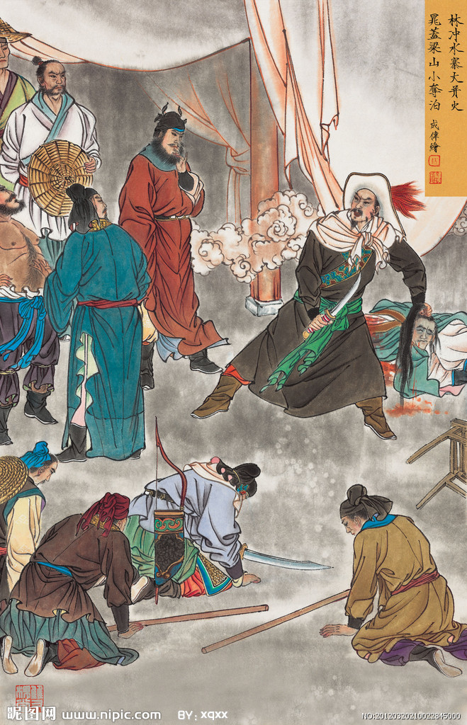 水浒传中百名英雄的武力排行榜(六),第75到第71名