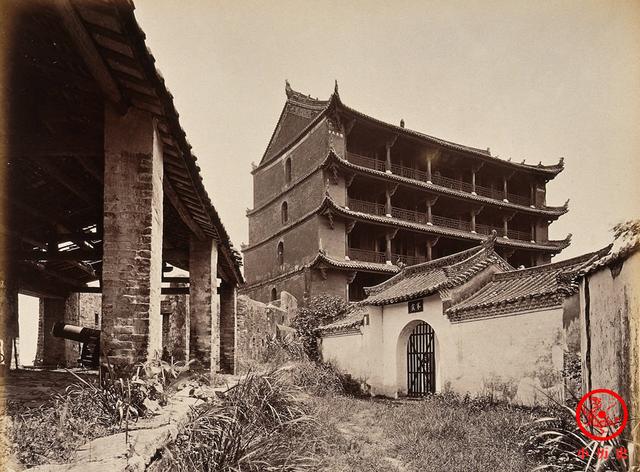 晚清同治年间老照片:1873年的广州,难得一见