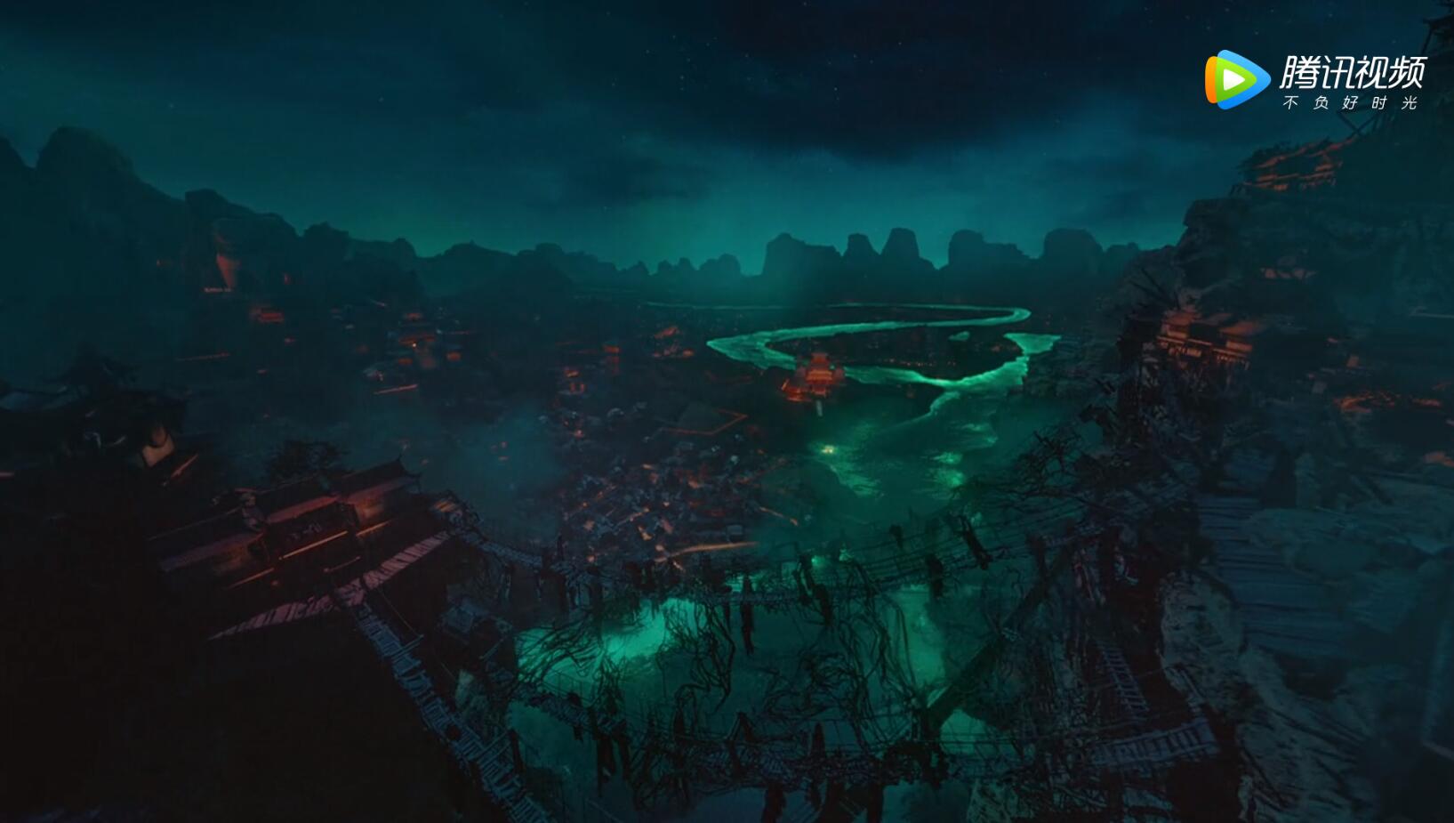 解开《香蜜》魔界之谜——忘川极光特效旖旎,可知涅盘之地叫什么