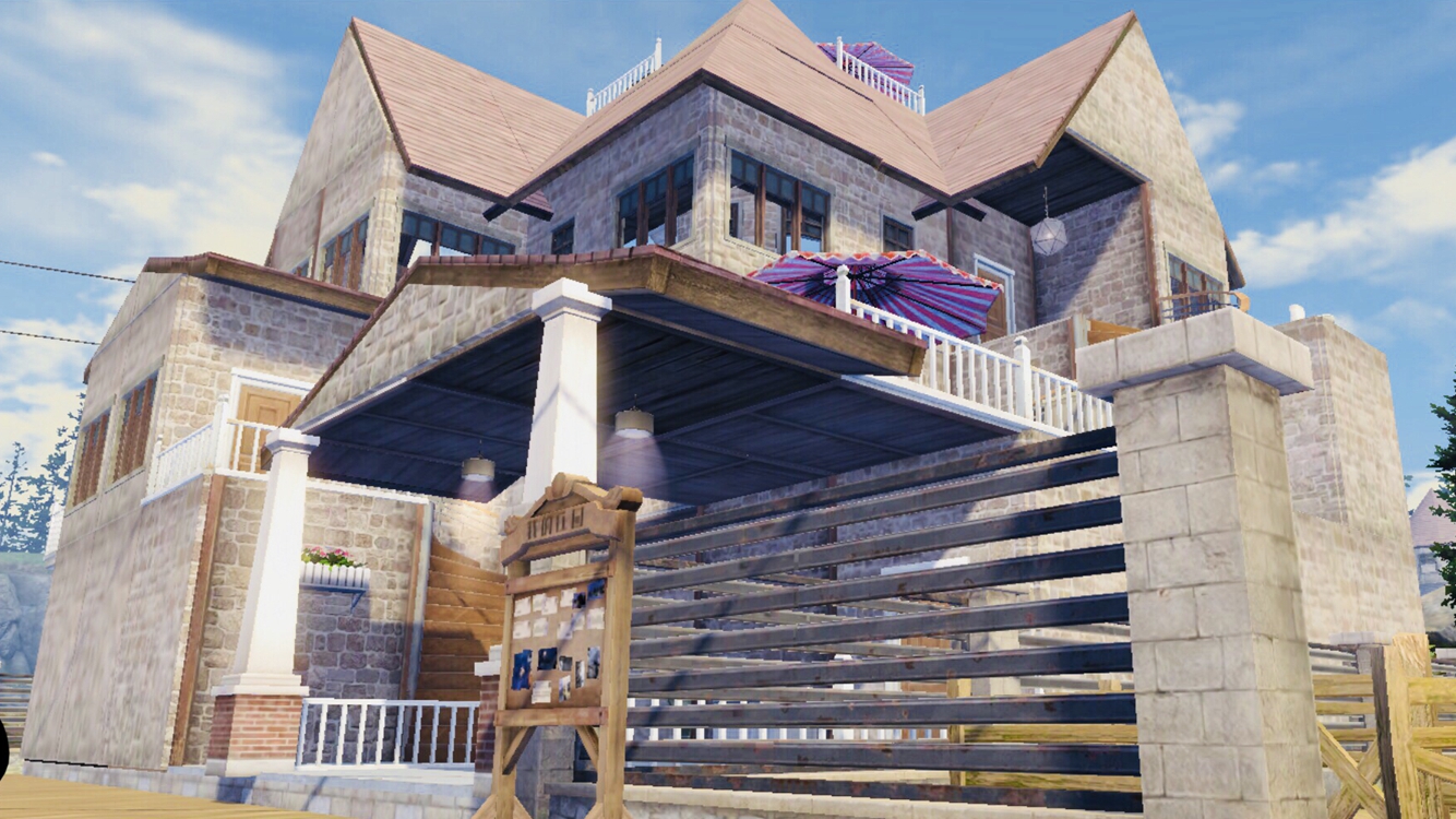 明日之后:门柱和栏杆才是宏伟大宅的基础!中欧混合风成主流建筑