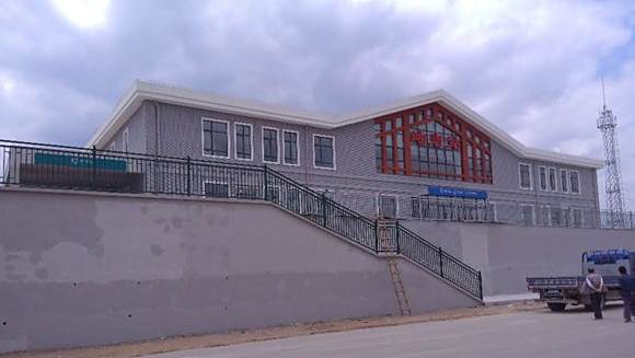 辽宁省岫岩县主要的铁路车站——岫岩站