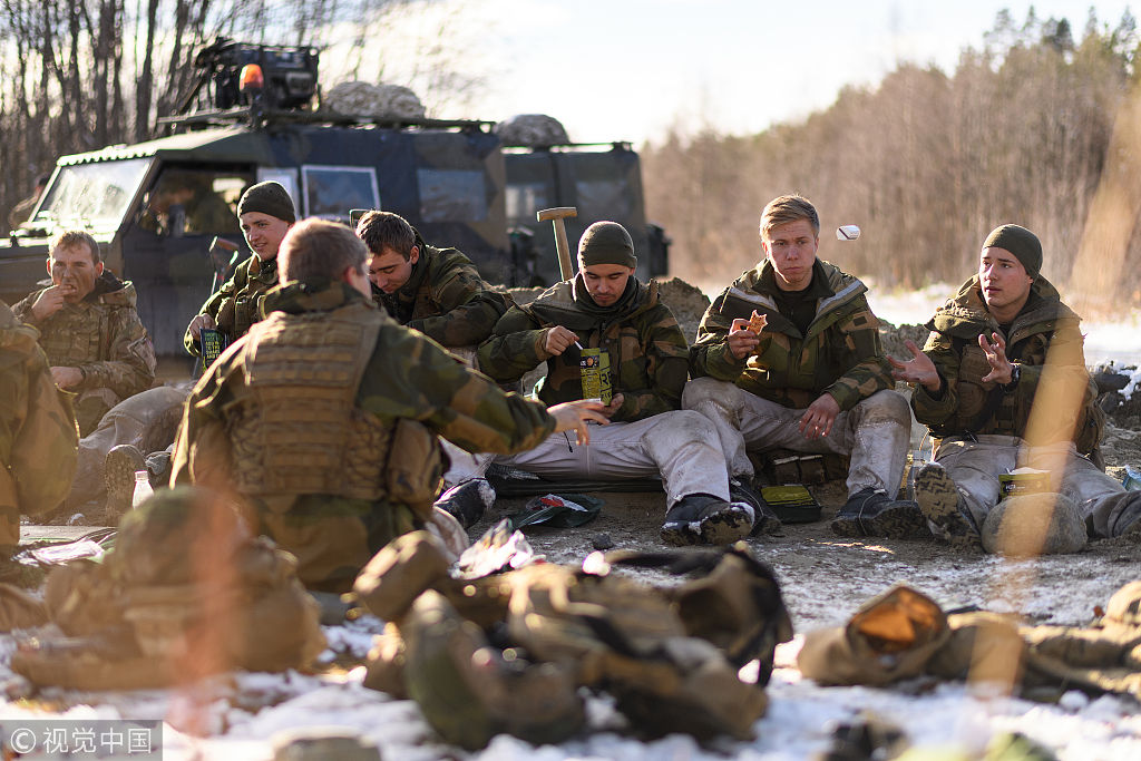 北约军事演习将在挪威举行 31国军队4万士兵参加