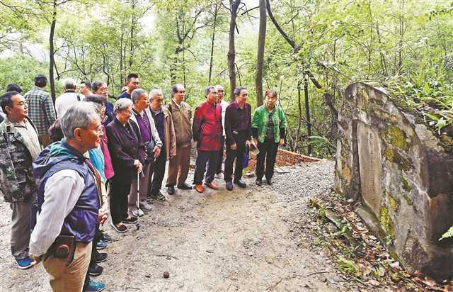 张大千大哥张善子的墓就在歌乐山 找墓花了20多年