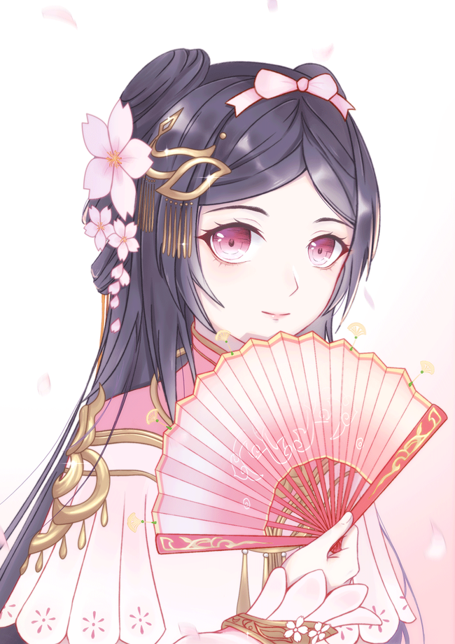 韩国插画师绘制的一组古风女子插画,是你想要的类型吗?