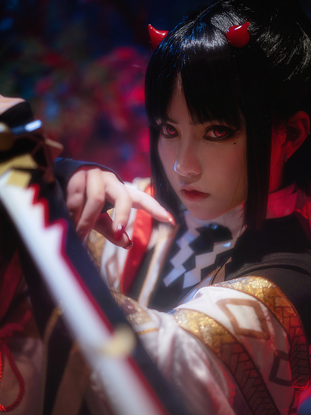 阴阳师天剑韧心鬼切cos:天下最锋利的剑锋和最坚韧的刀蕊