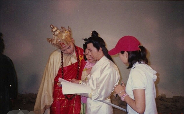 曹荣版《西游记后传》珍贵幕后剧照!网友:鬼畜界的鼻祖!